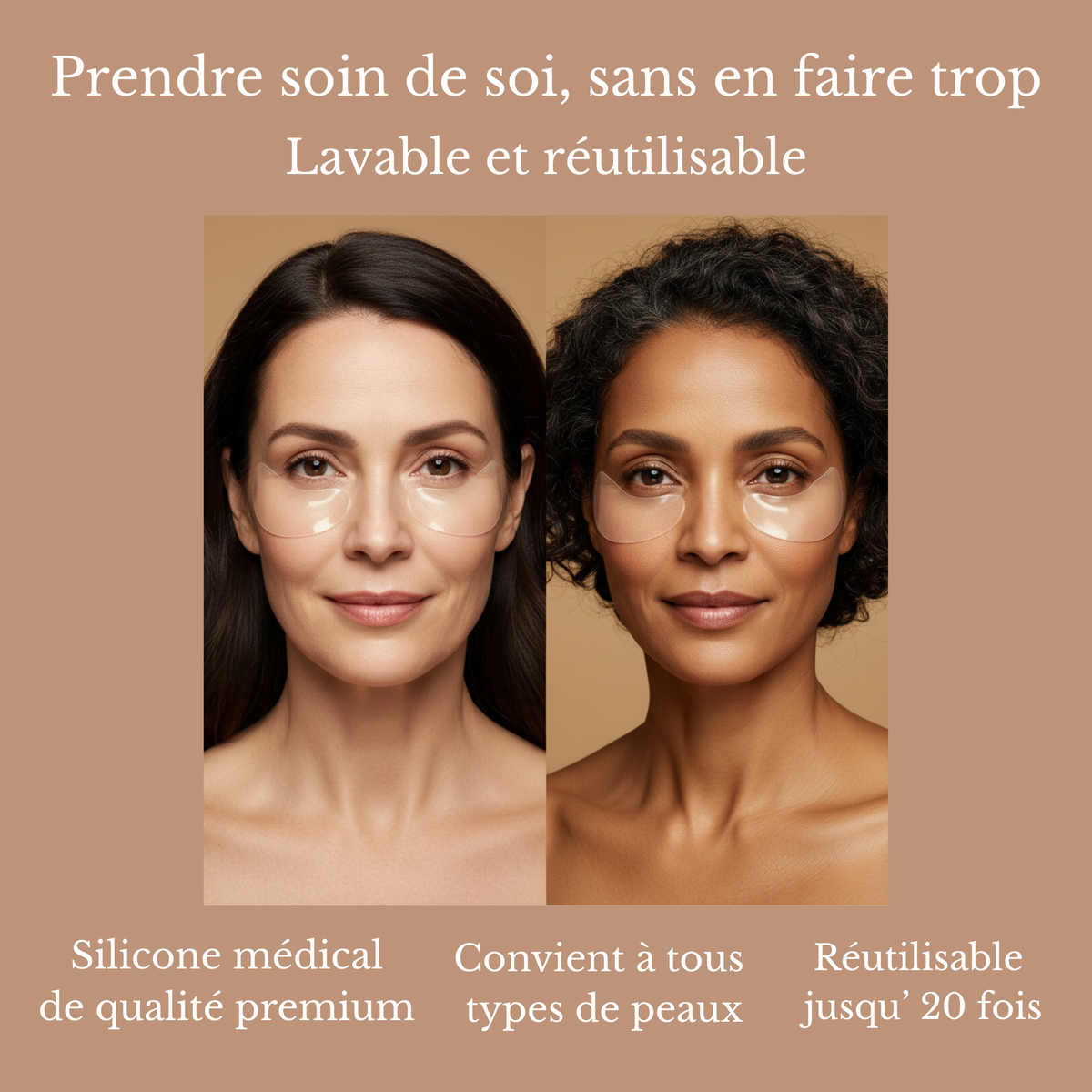 Lissée – Les patchs qui lissent les rides du sommeil pendant la nuit