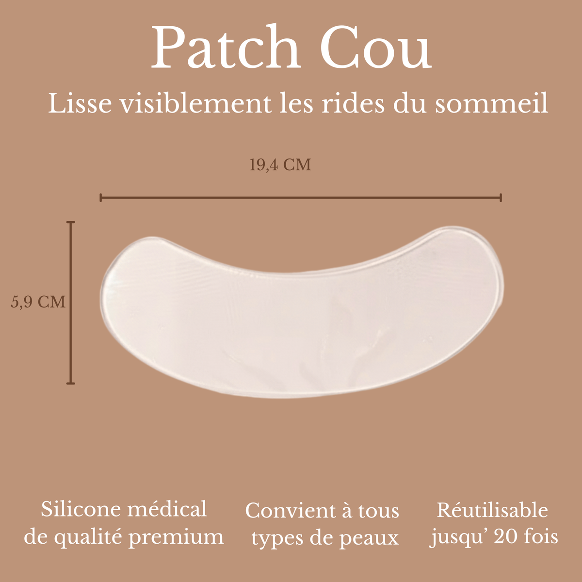 Lissée – Les patchs qui lissent les rides du sommeil pendant la nuit