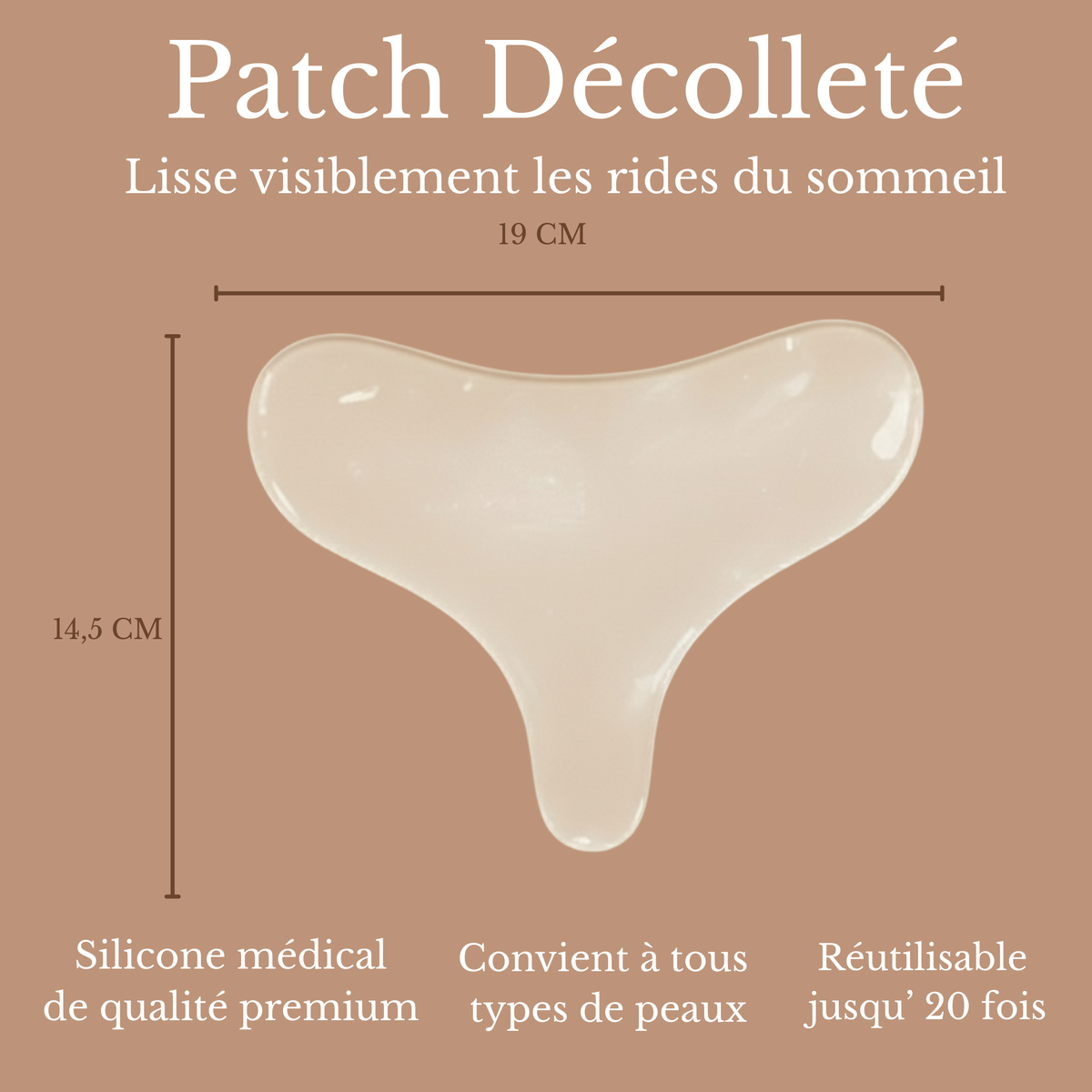 Lissée – Les patchs qui lissent les rides du sommeil pendant la nuit