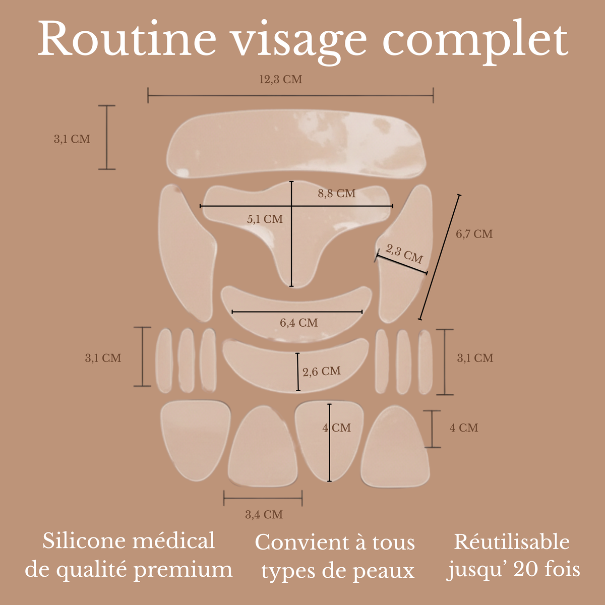 Lissée – Les patchs qui lissent les rides du sommeil pendant la nuit